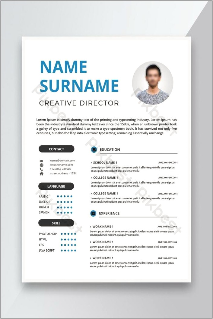 Resume Examples For 2.95
