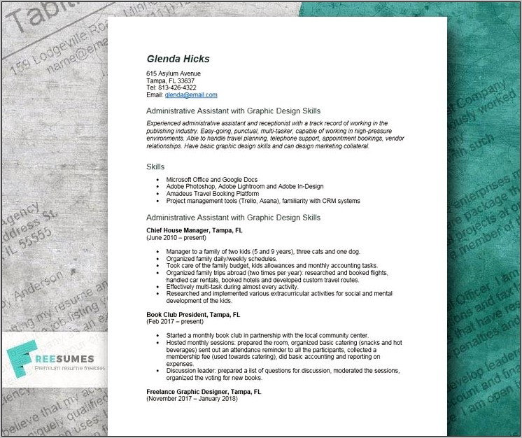Resume Examples For 50 Returning To Work Mom