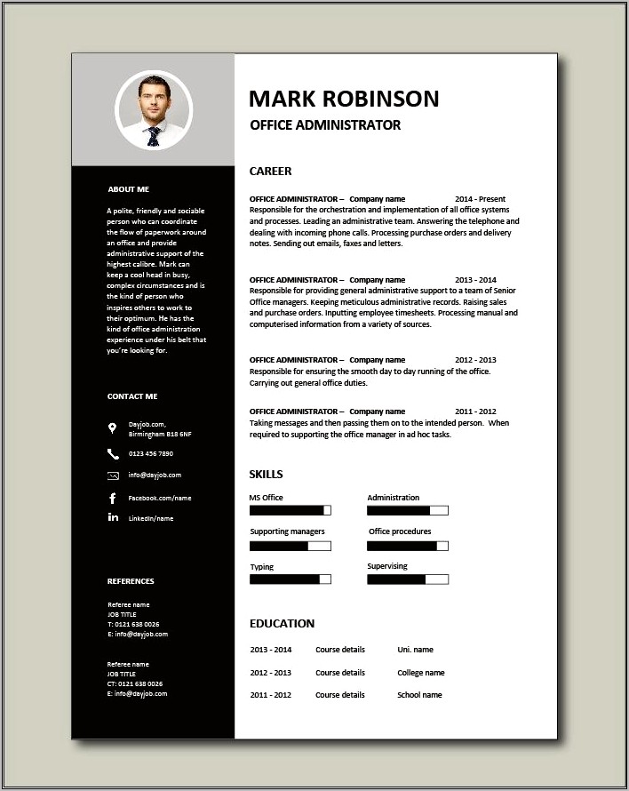Resume Examples For Jobs Images