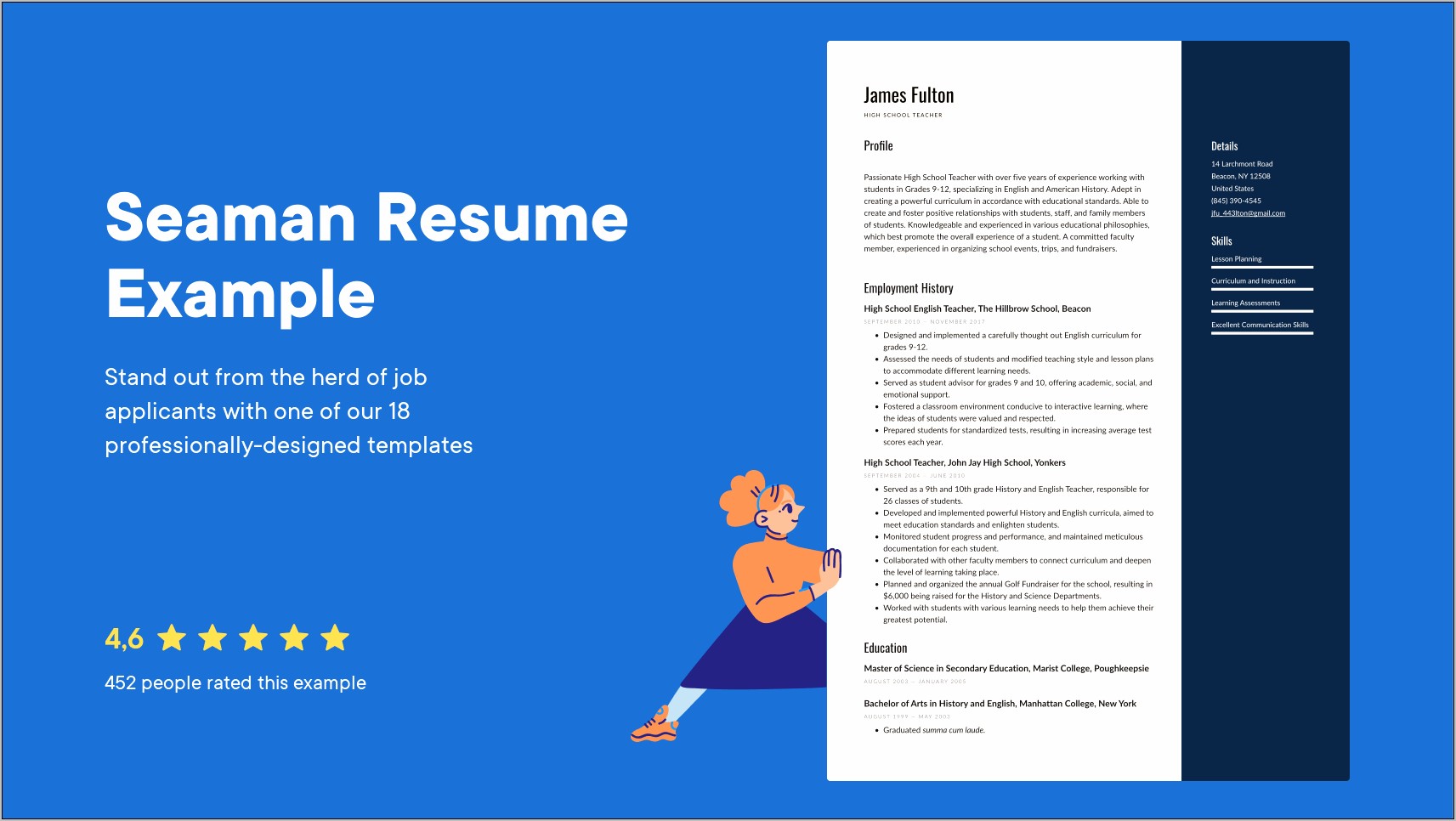 Resume Examples For Marines Applying For Jobs