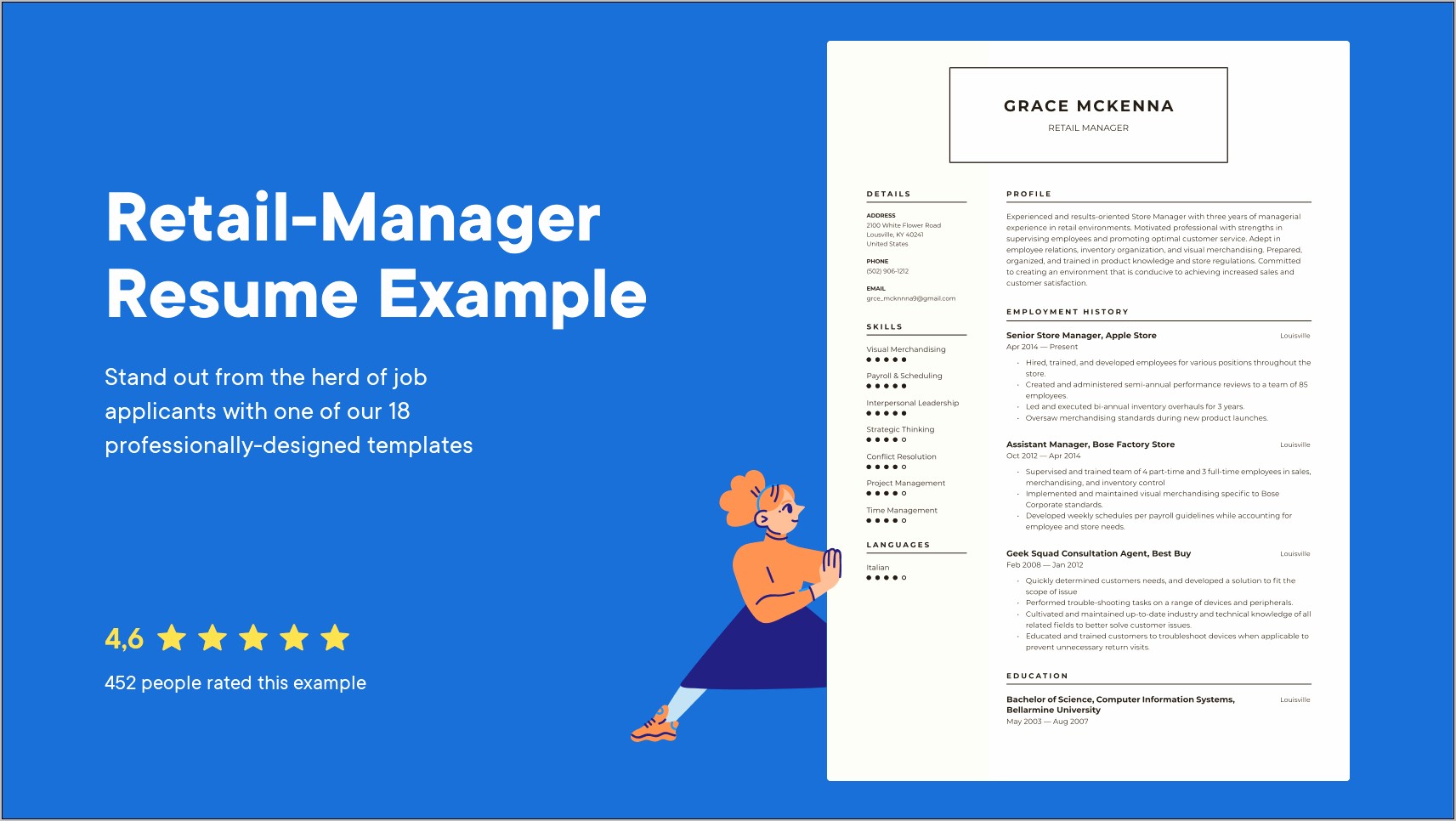 Resume Examples For Retail Management Assistant