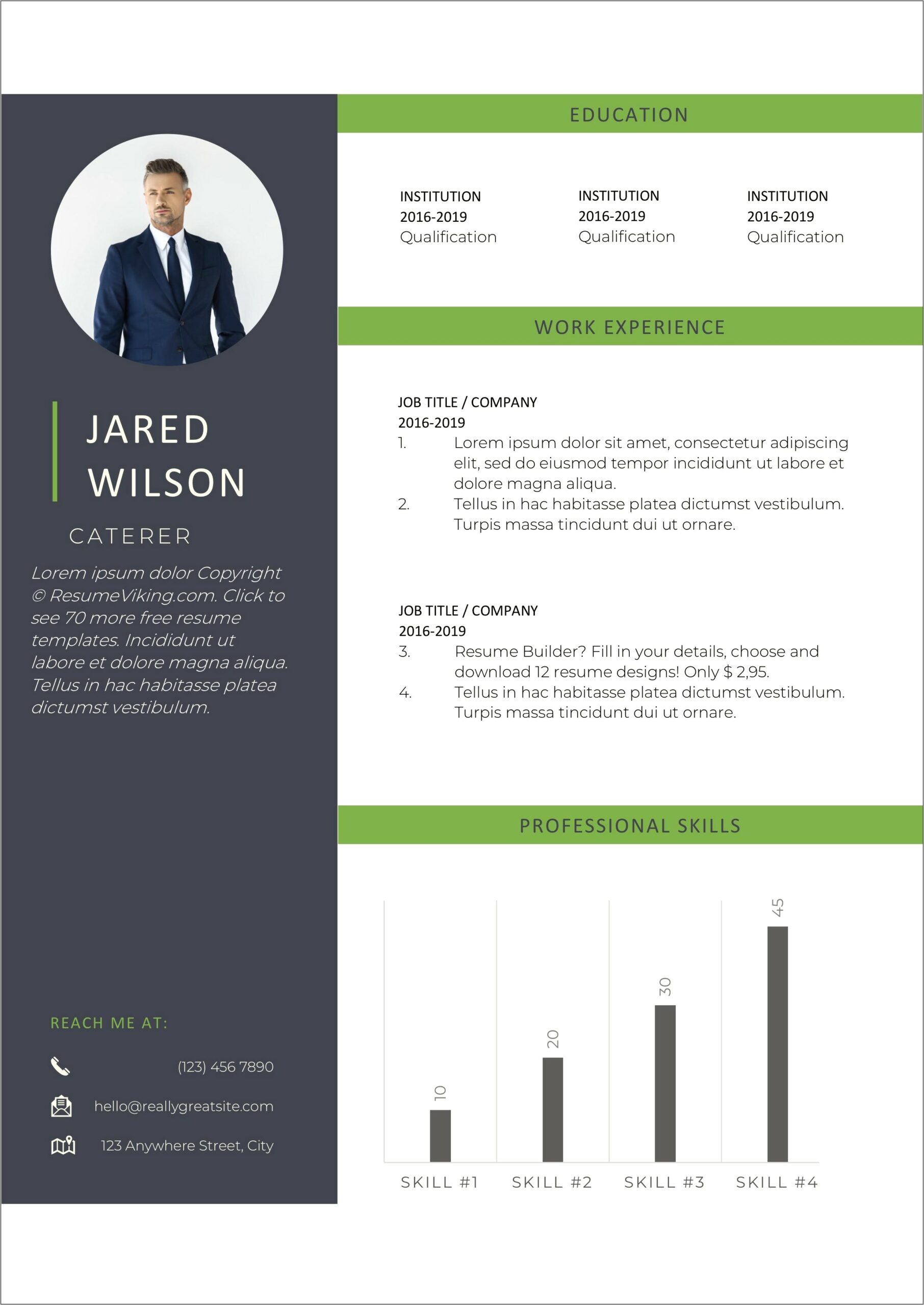 Resume Examples For Your 2019 Job Application