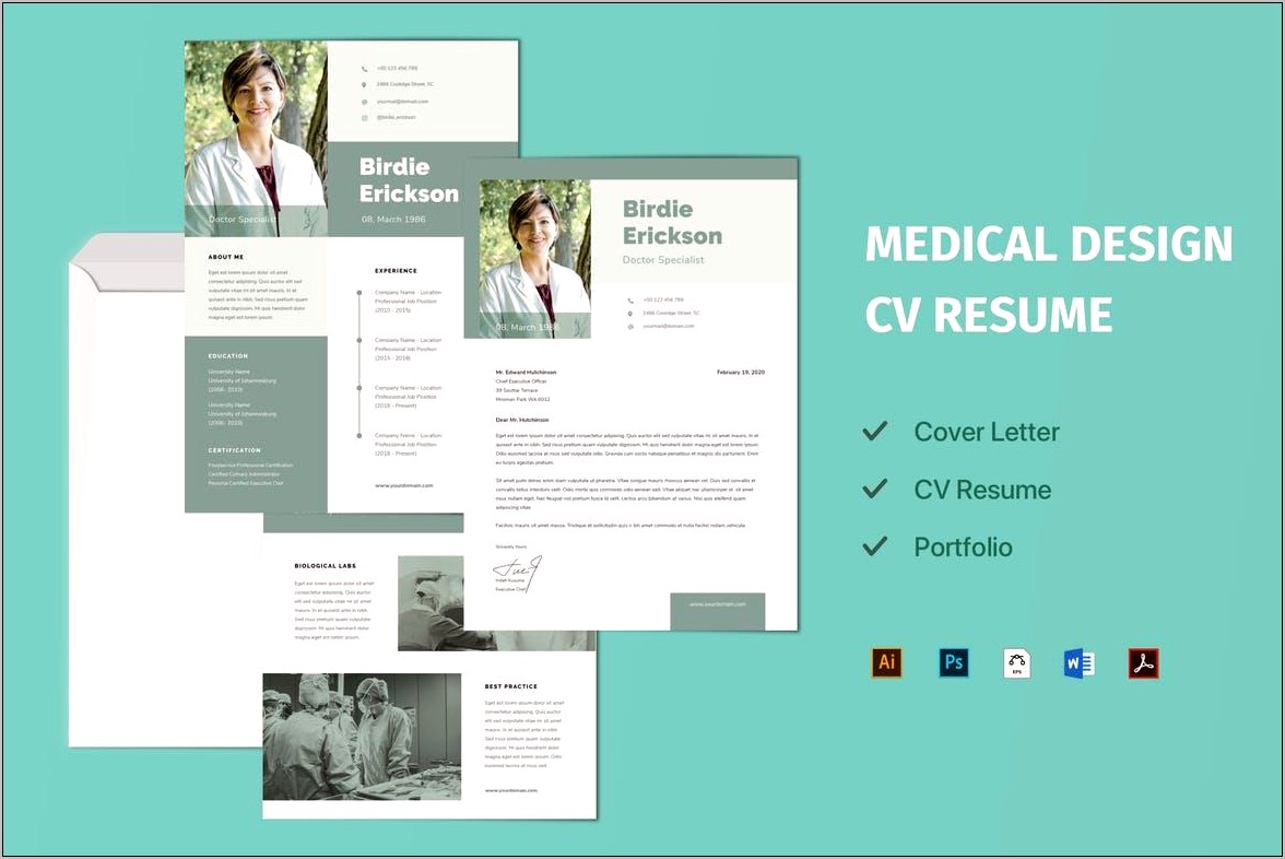 Resume Examples Graphic Designer Medical