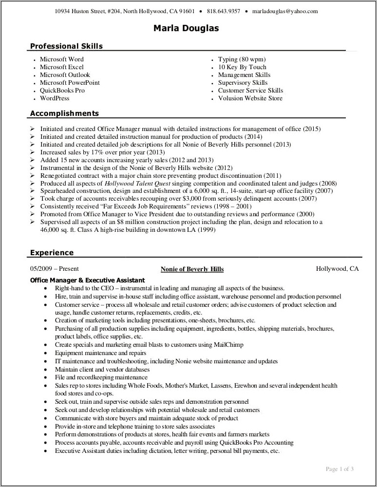 Resume For A Youth Support Worker