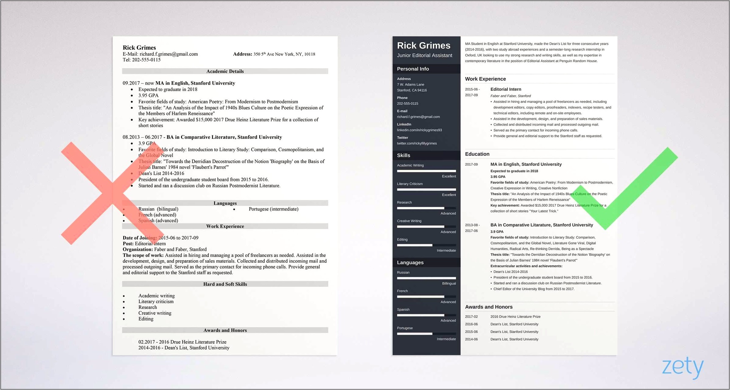 Resume For College Template Microsoft Word