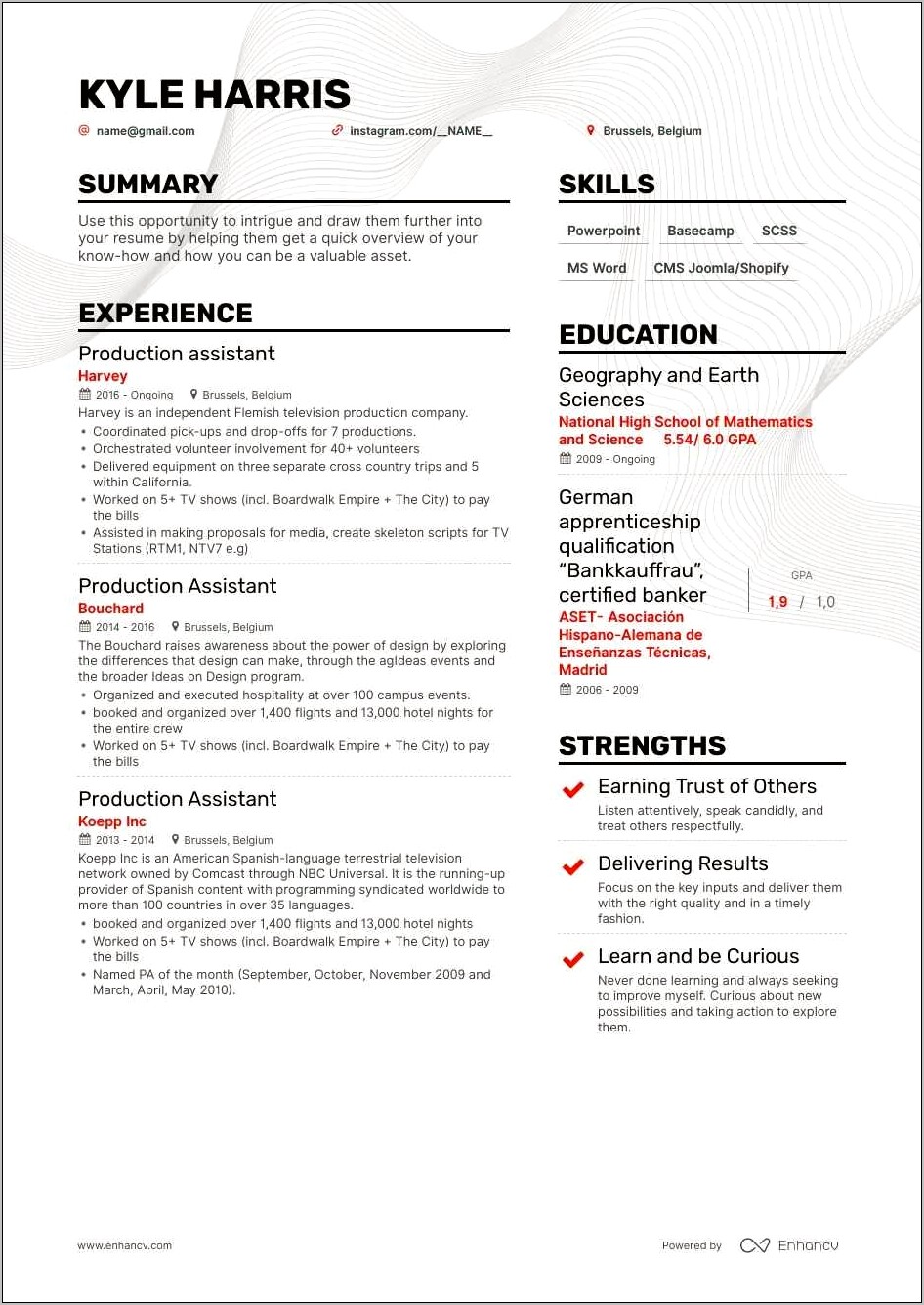 Resume For On Campus Jobwhich High School Gpa