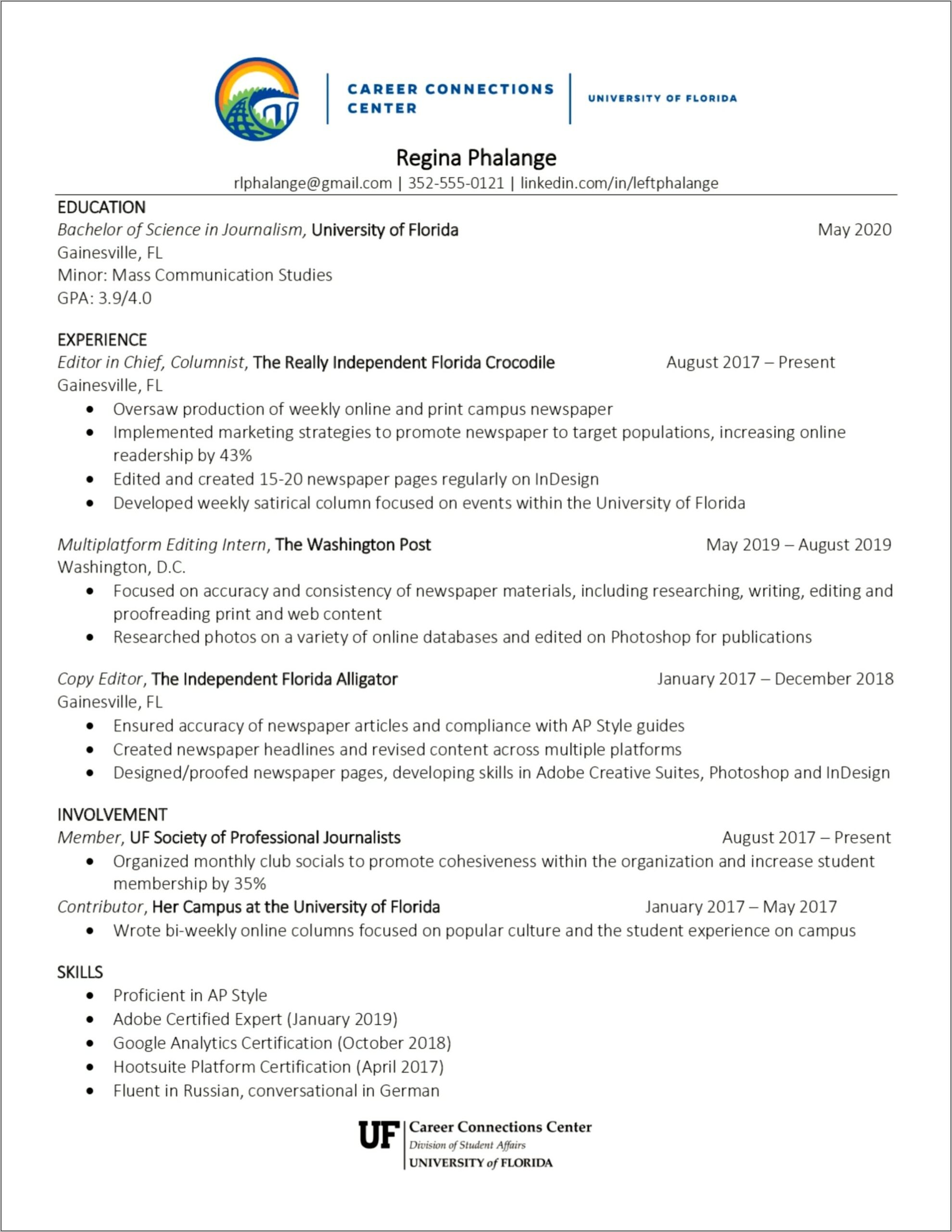 Resume For Part Time Job Reddit