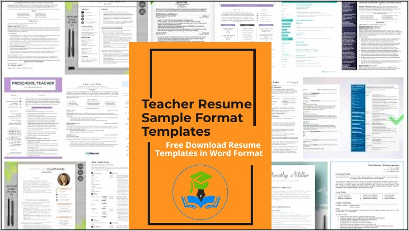Resume For School Teacher Job Pdf