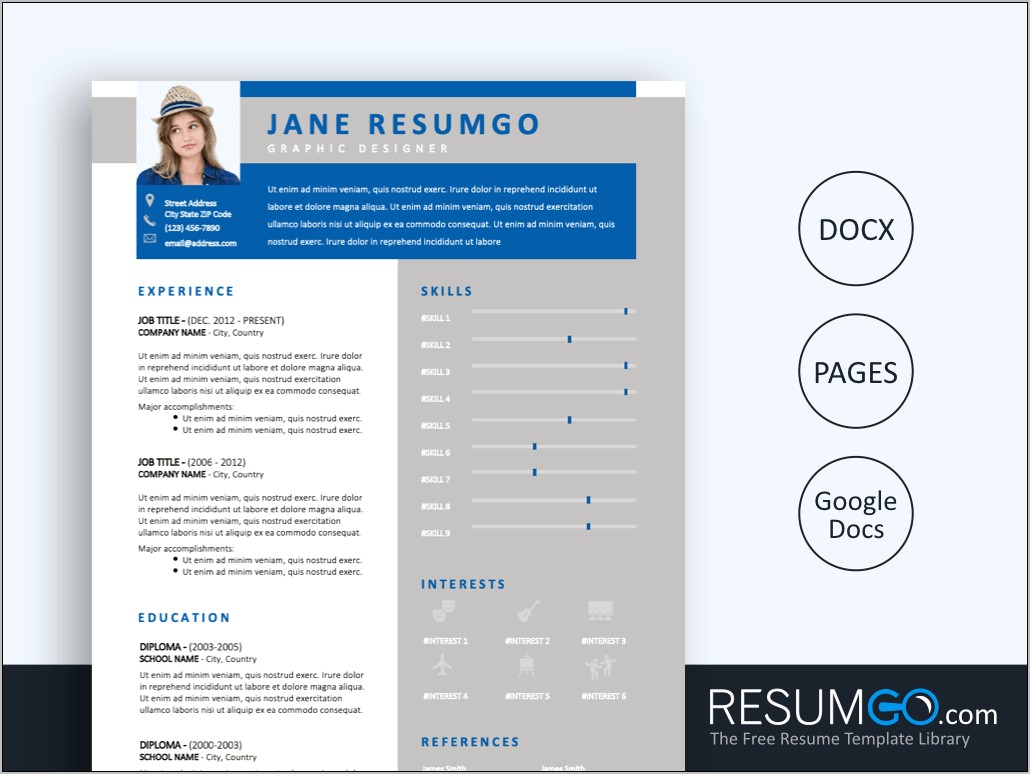 Resume Format On Microsoft Word 2003