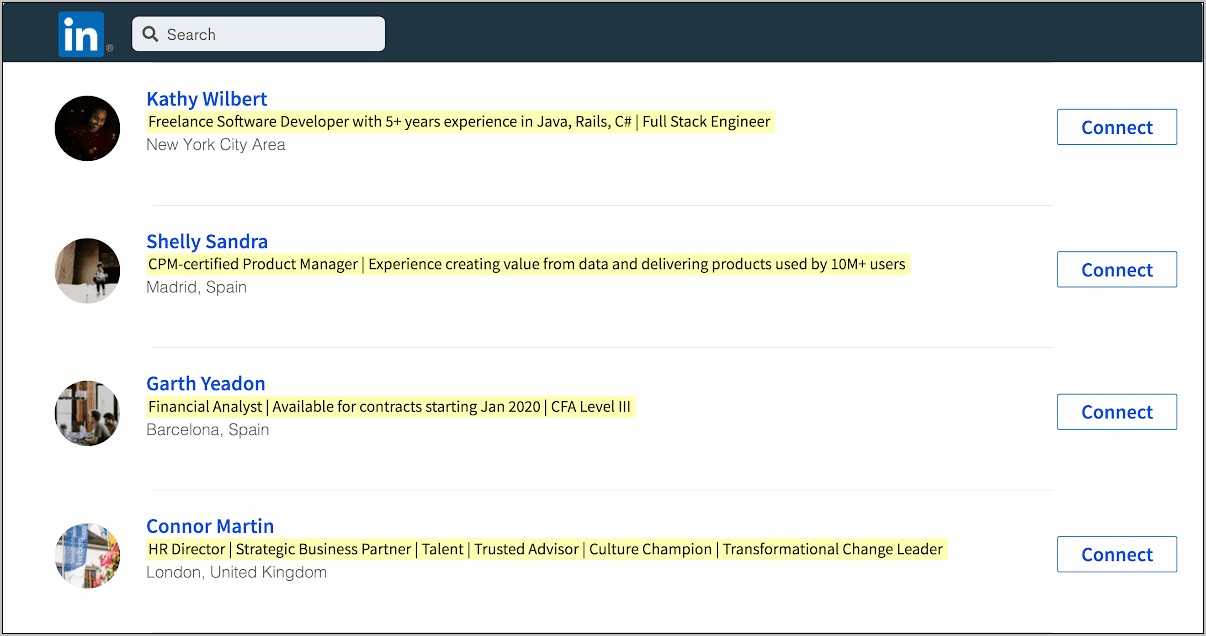 Resume Headline Examples For Java Developer In Naukri