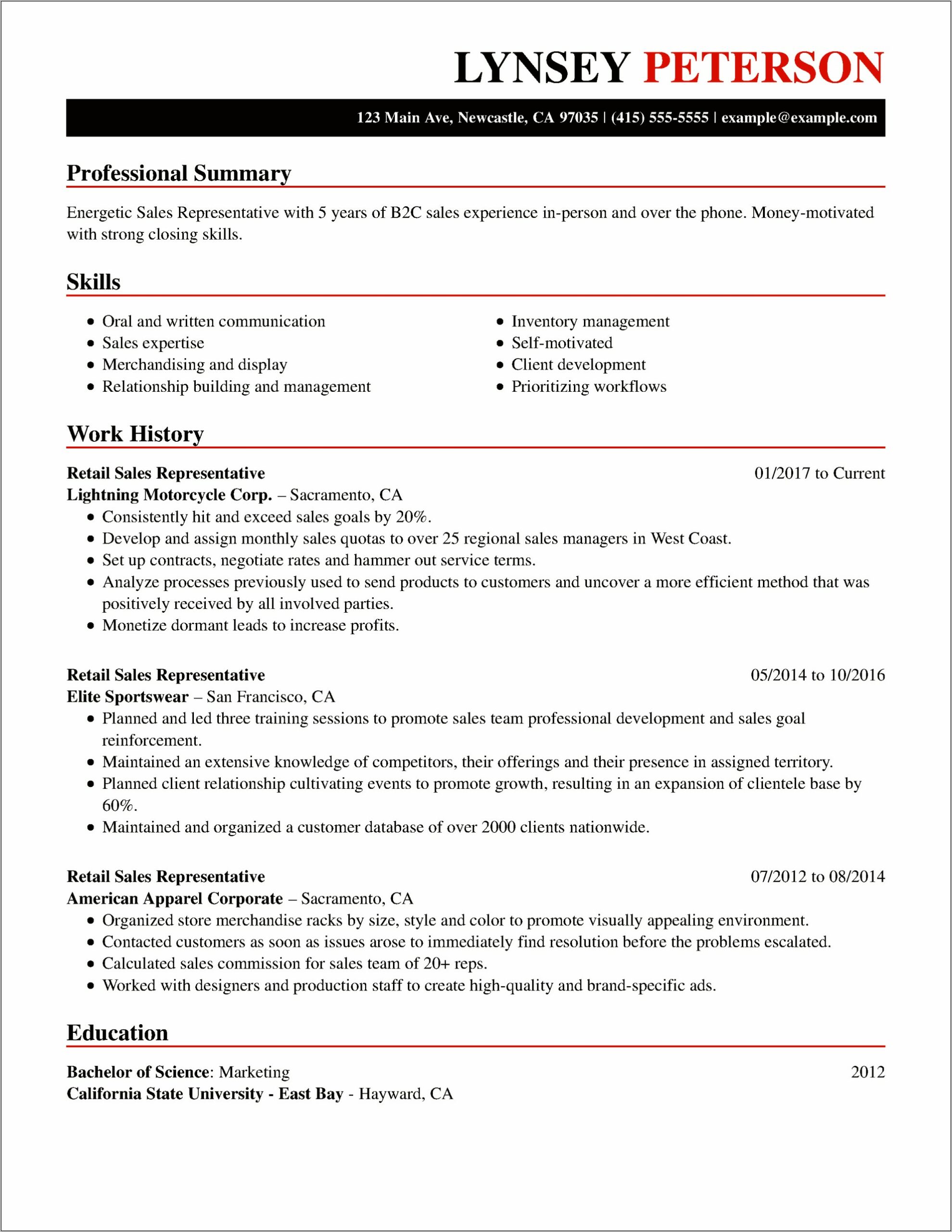 Resume Headline Examples For Mobile Carriers In Usa