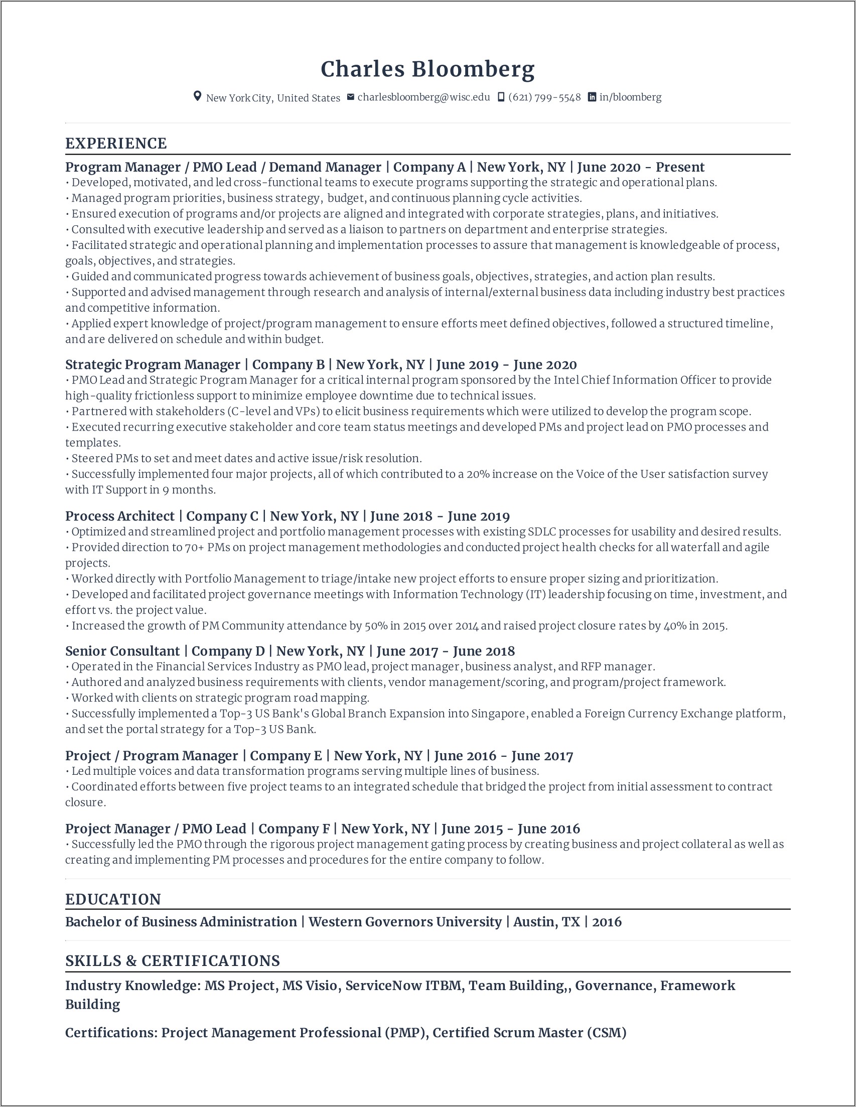 Resume If You Haven't Worked Before