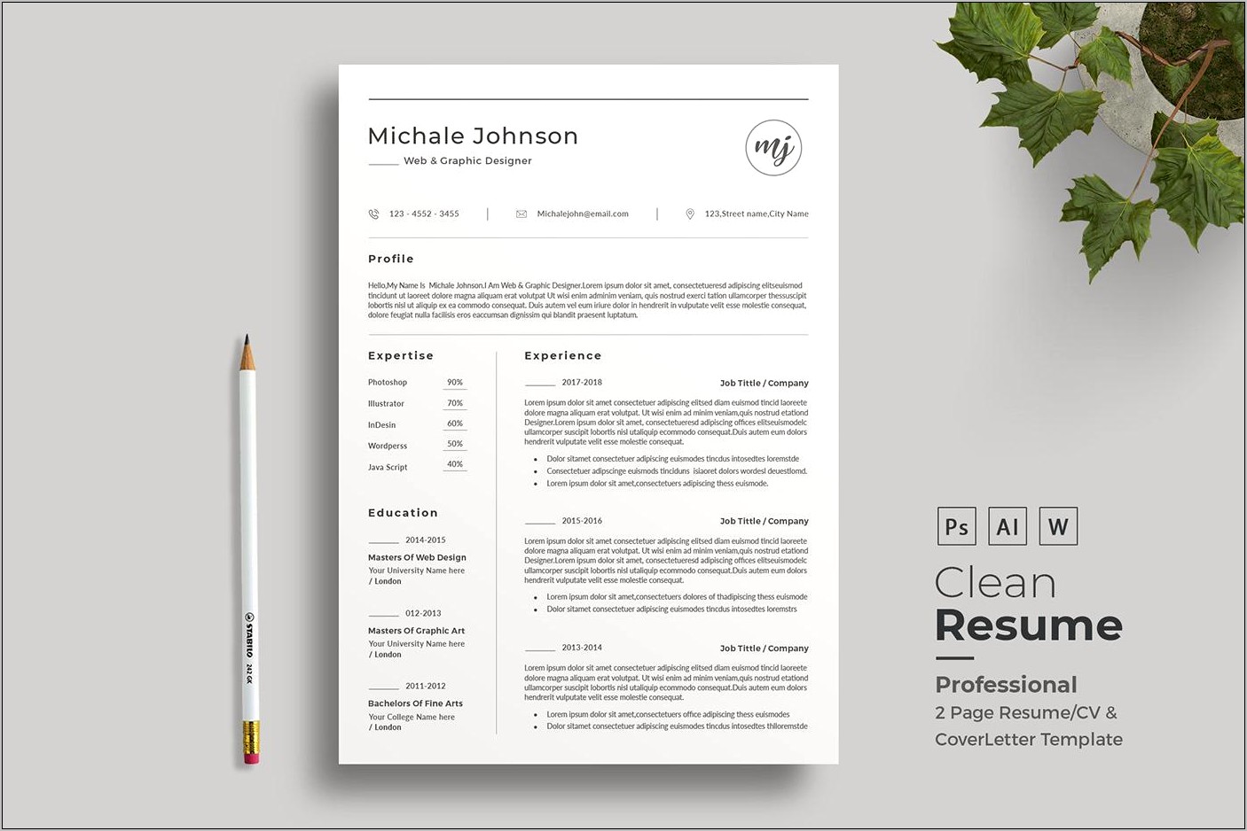 Resume Layouts On Microsoft Word 2017
