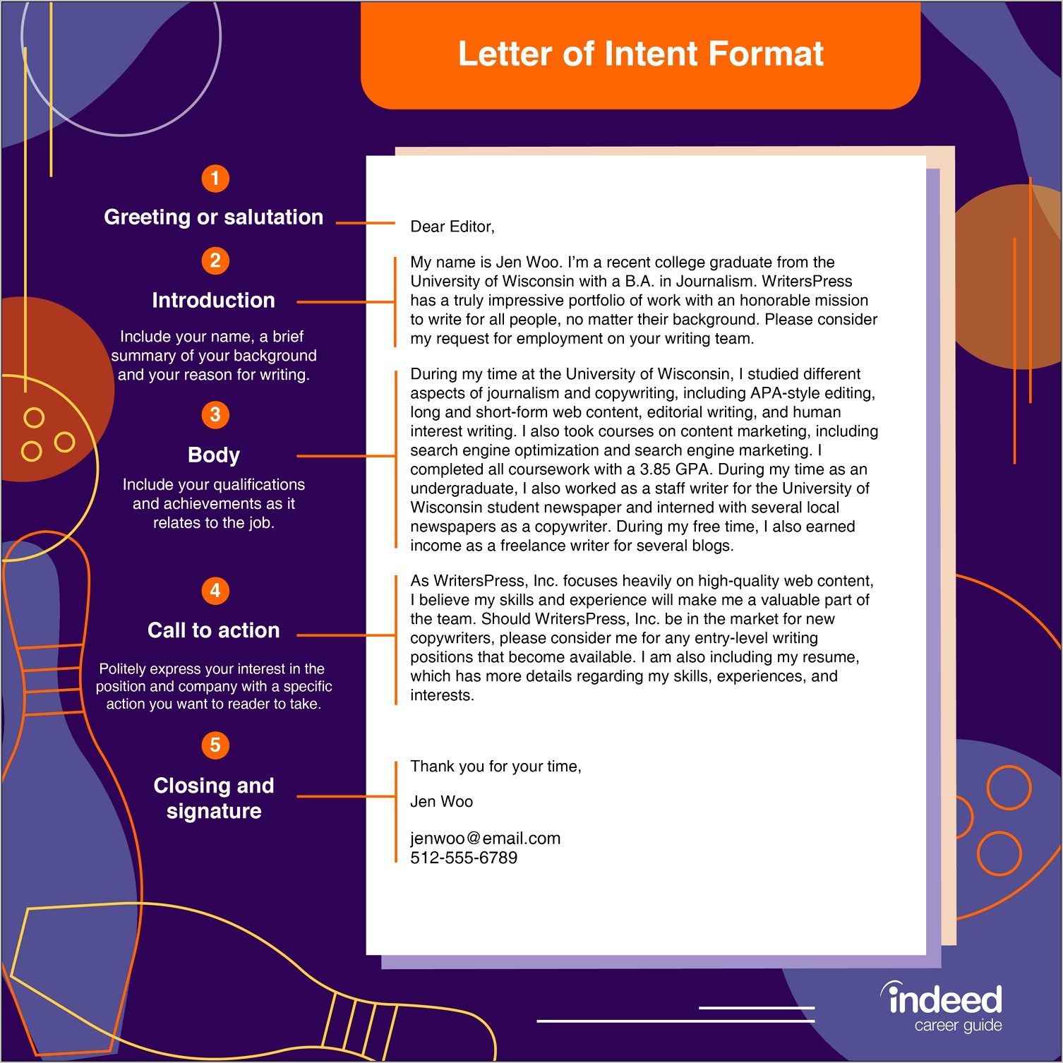Resume Letter Of Interest Example
