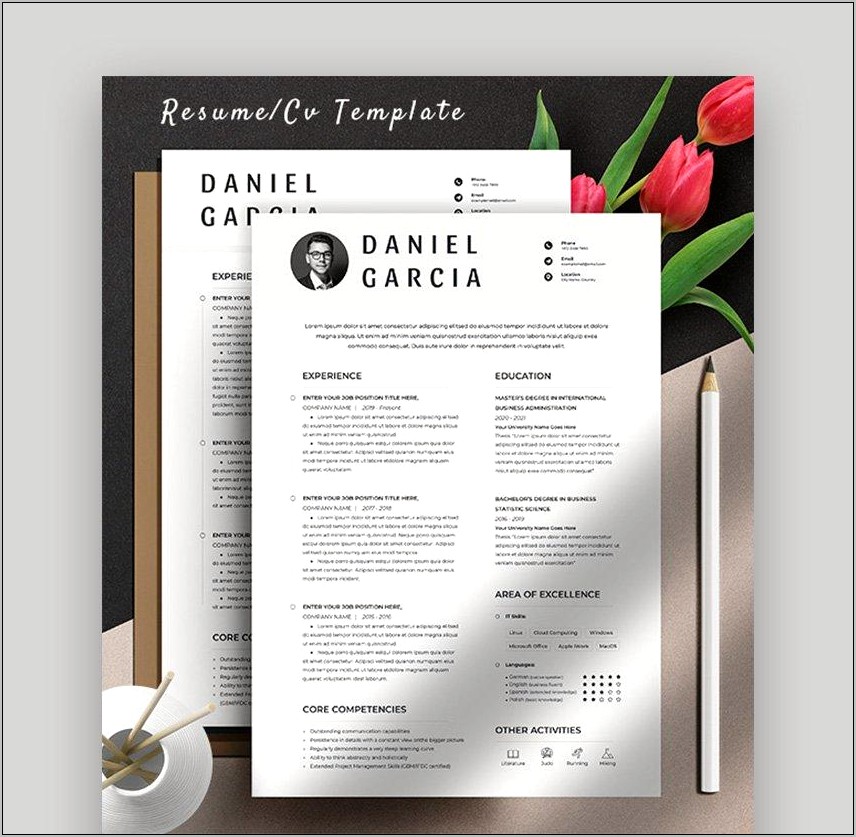 Resume Maker Pages Template Mac Pages