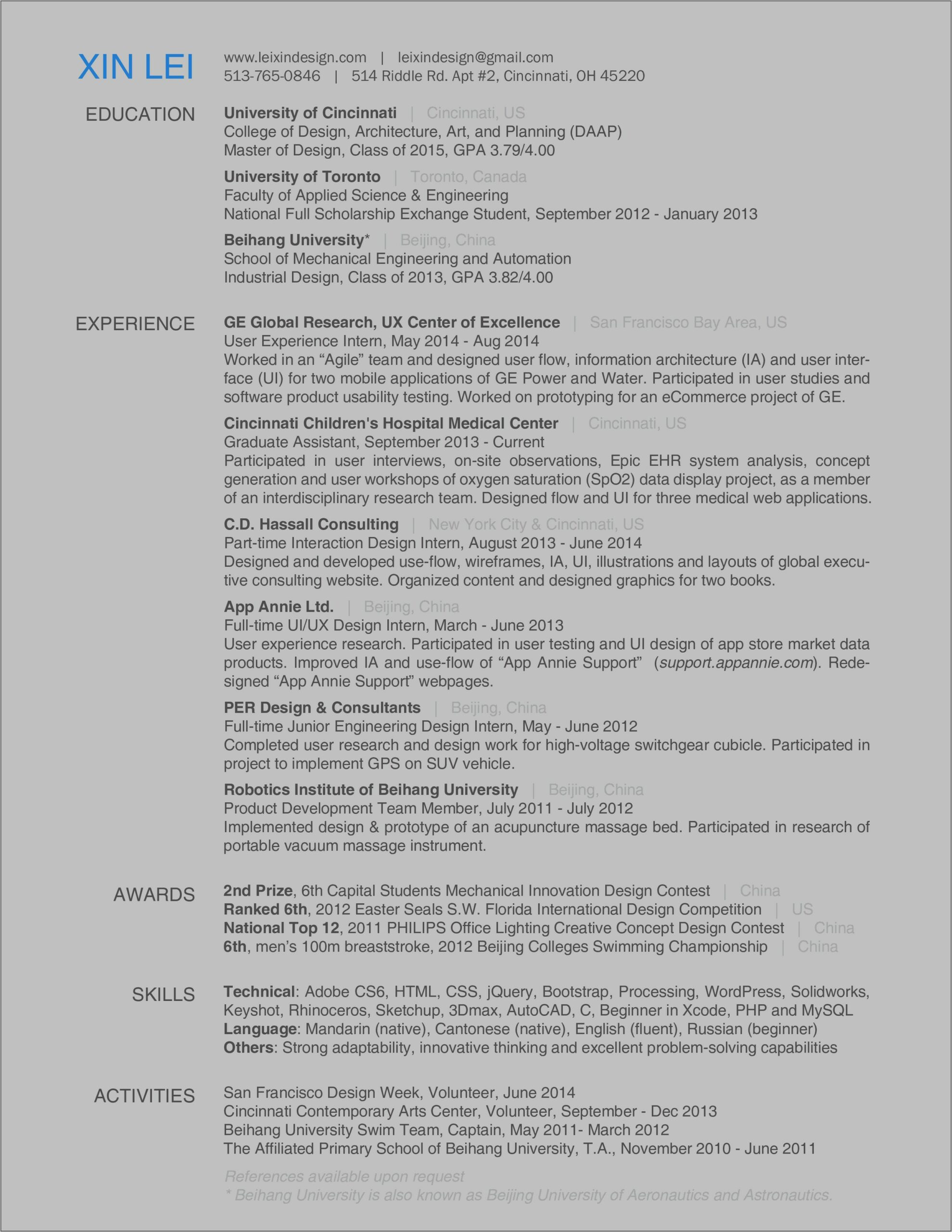 Resume Mens Craetive Resume Template With Picture