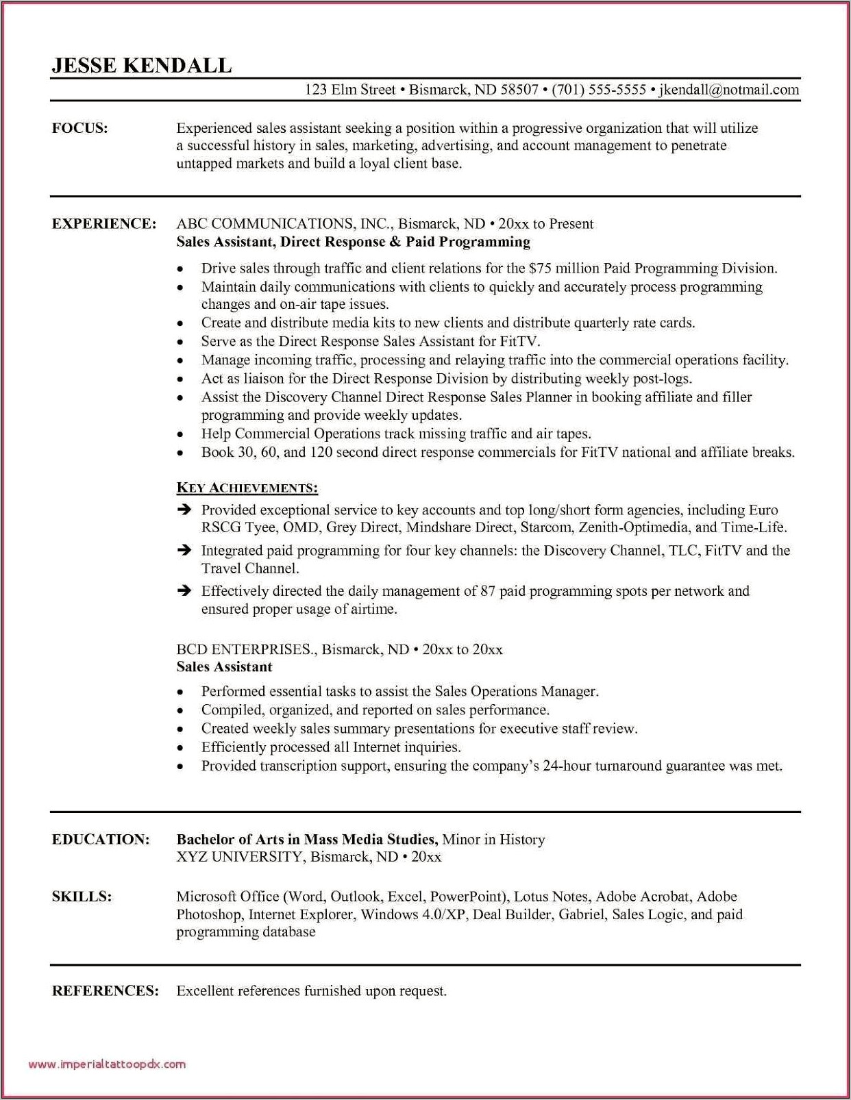 Resume Noting Dealing With Executive Management