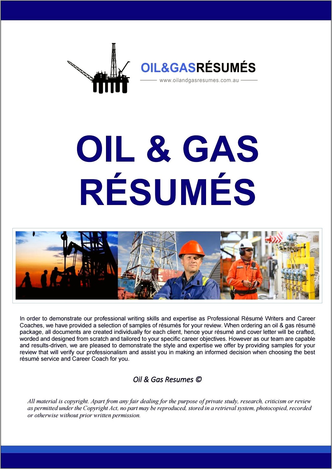 Resume Objective Examples Oil And Gas