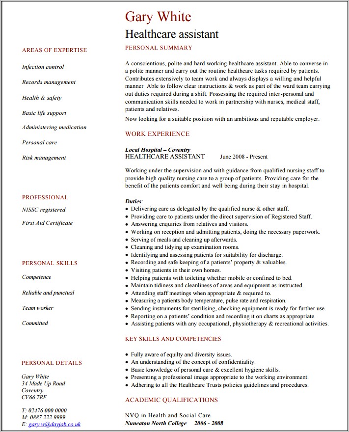 Resume Objective For Public Health Nutritionist
