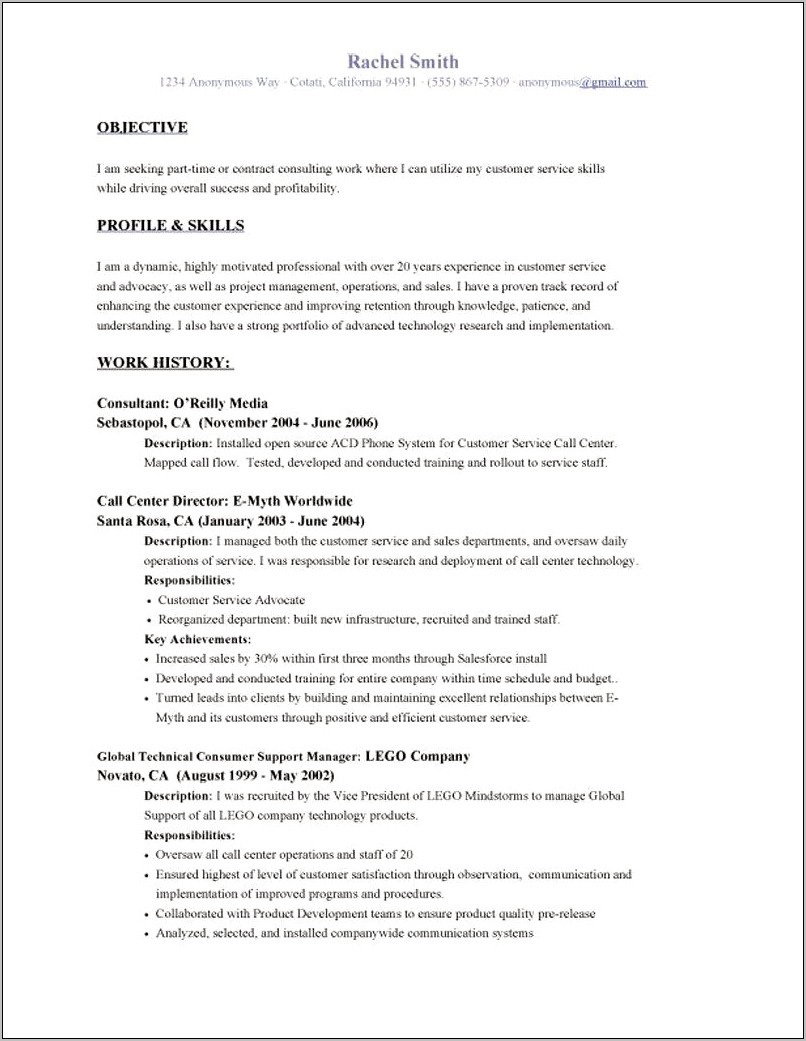 Resume Objective Statement Examples Help Me Understand