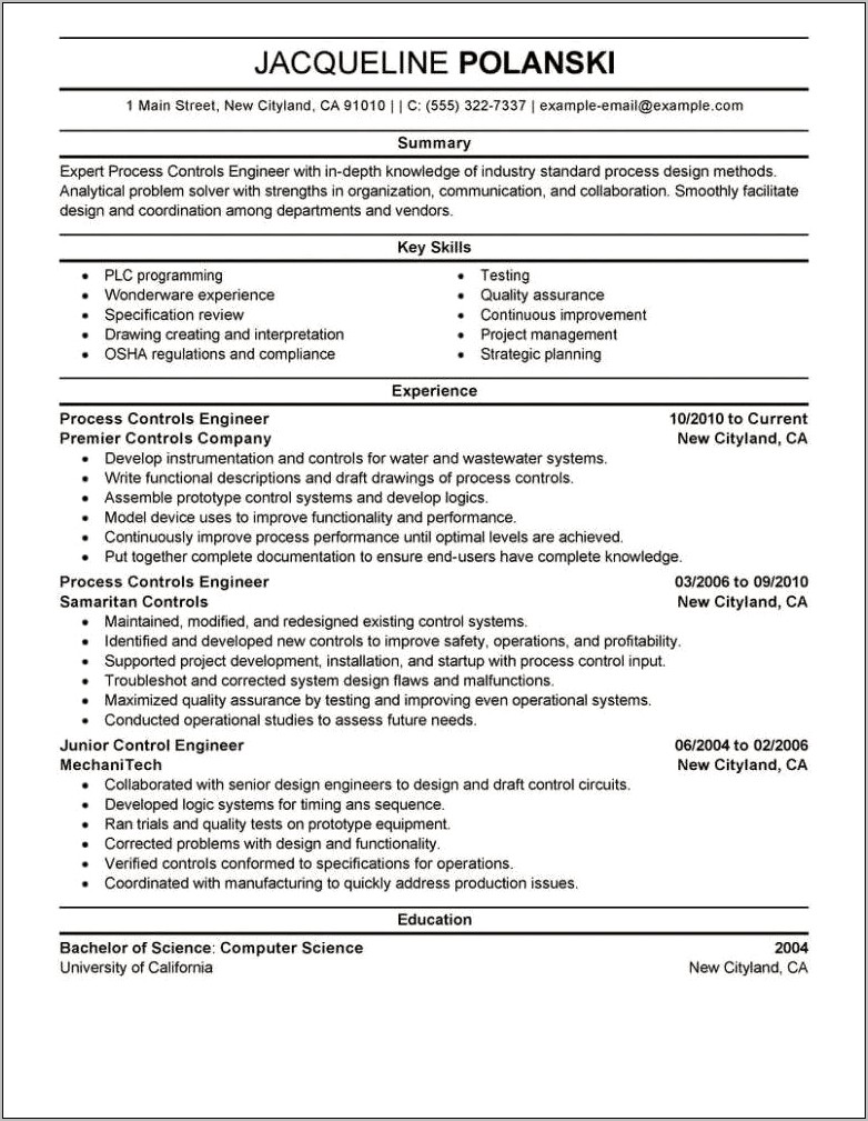 Resume Professional Summary Science Education Specialist