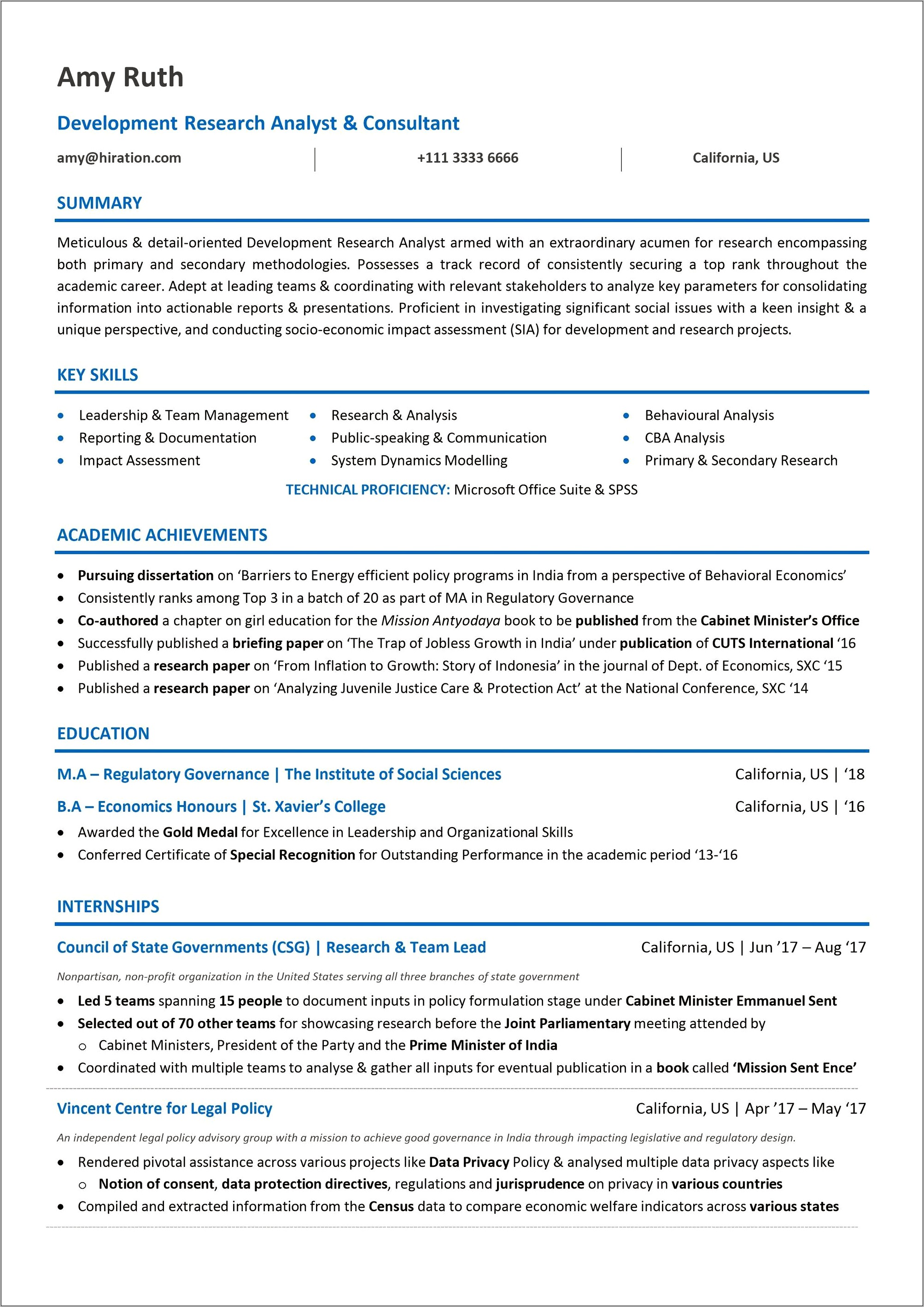 Resume Profile Examples For Career Change