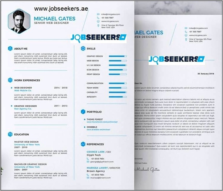 Resume Sample For Jobs In Dubai