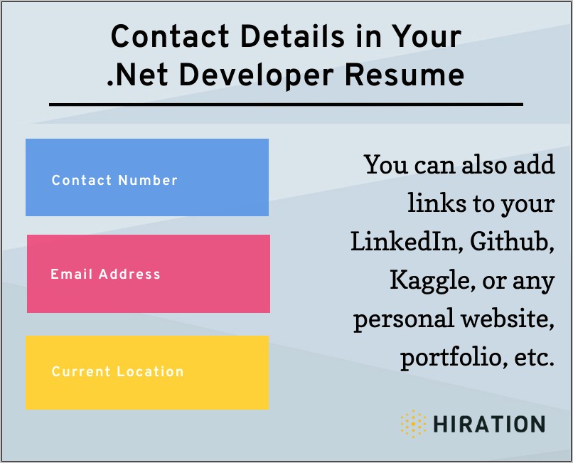 Sample Net Resume For Experience