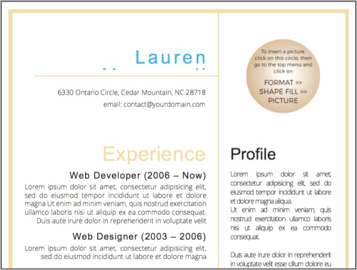 Sample Resume Ms Office Experience