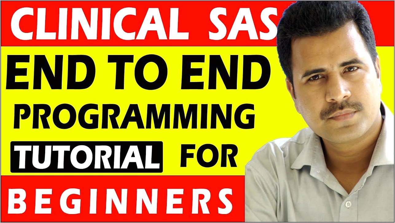 Sas Clinical Programmer Sample Resume