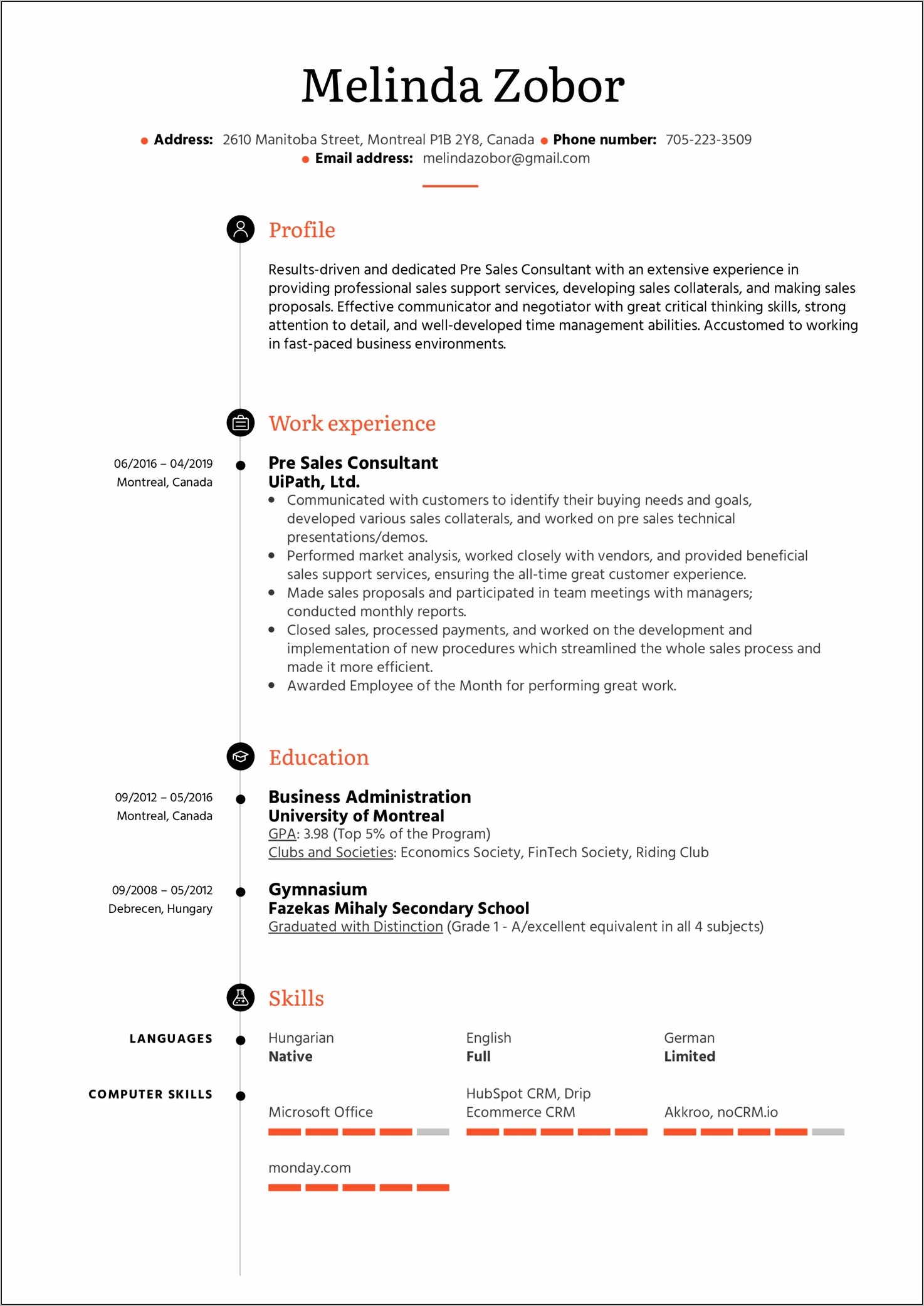 Technology Executive Consultant Resume Examples