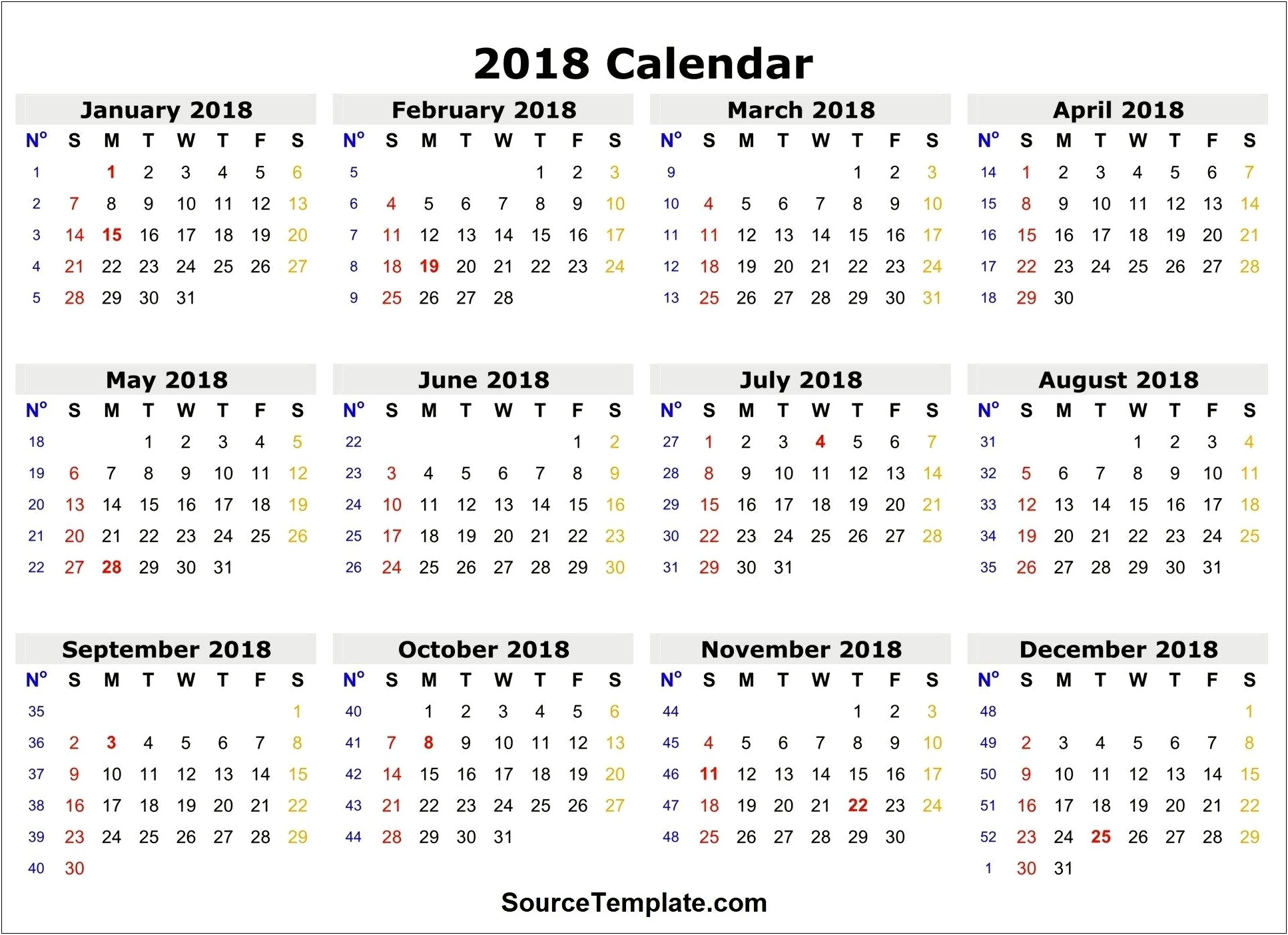 2017 Calendar Template Psd Free Download
