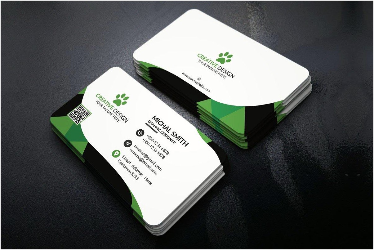 3.5x2 Business Card Template Free