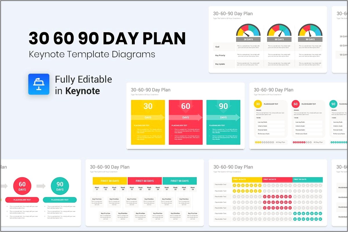 30 60 Day Plan Template Free