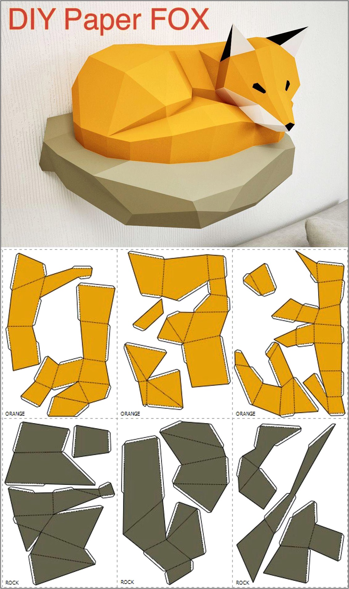 3d Paper Sculpture Templates Pdf Free