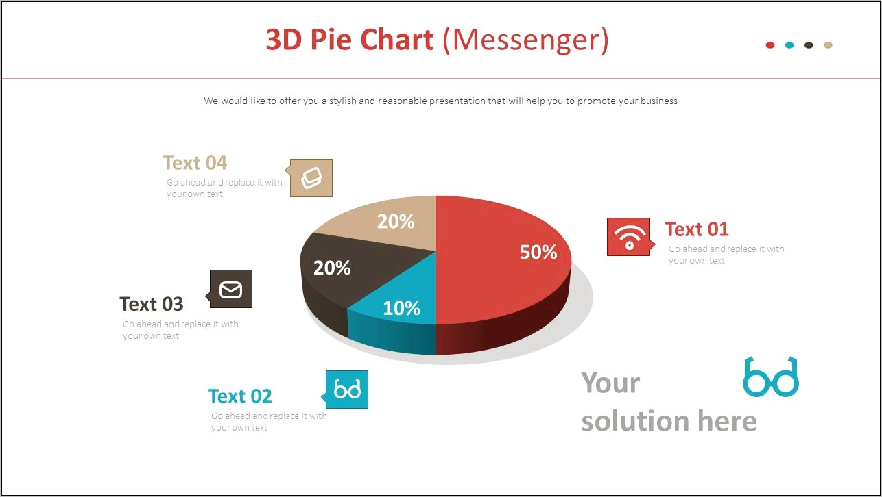 3d Pie Chart Powerpoint Template Free