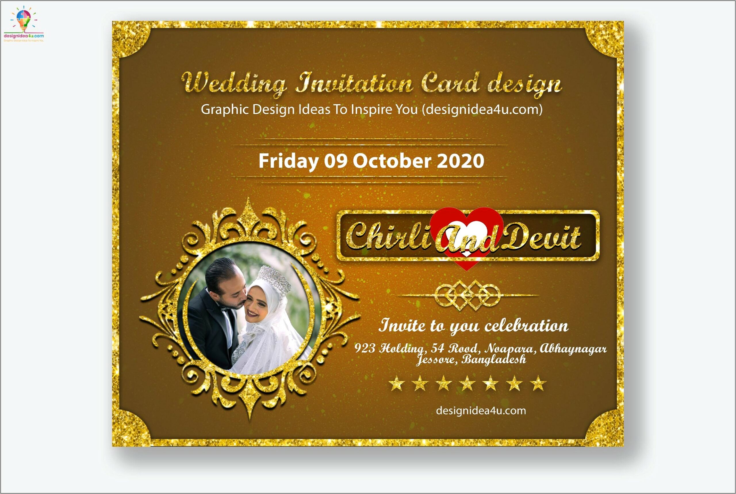 3d Wedding Cards Templates Free Download