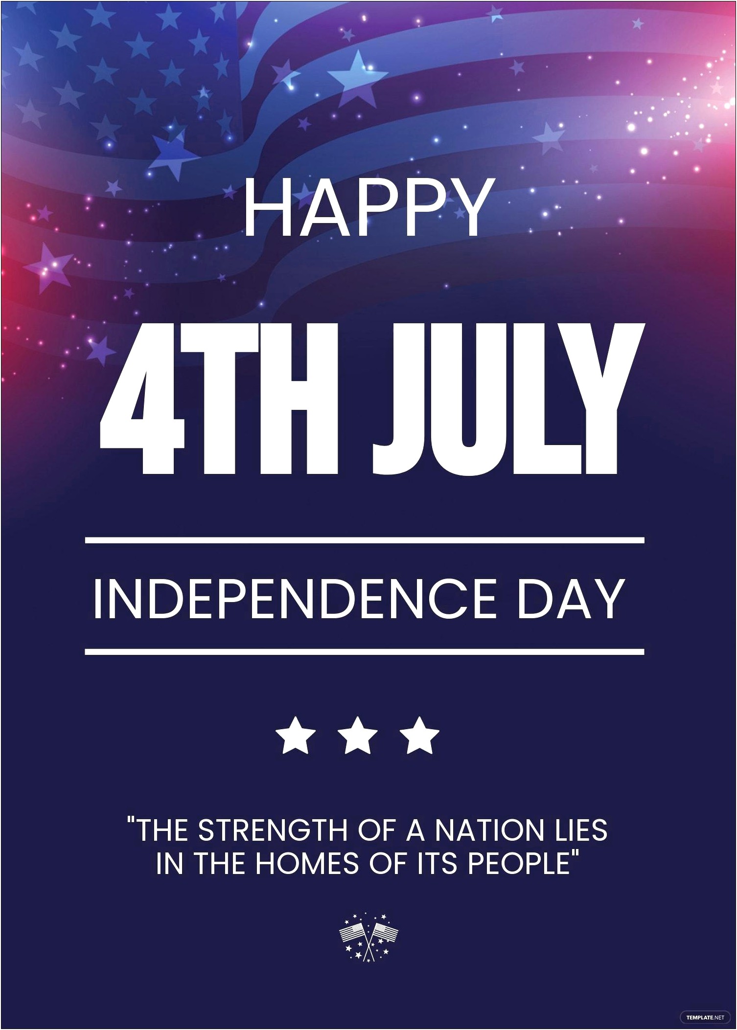 4th July Flyer Template Free Word