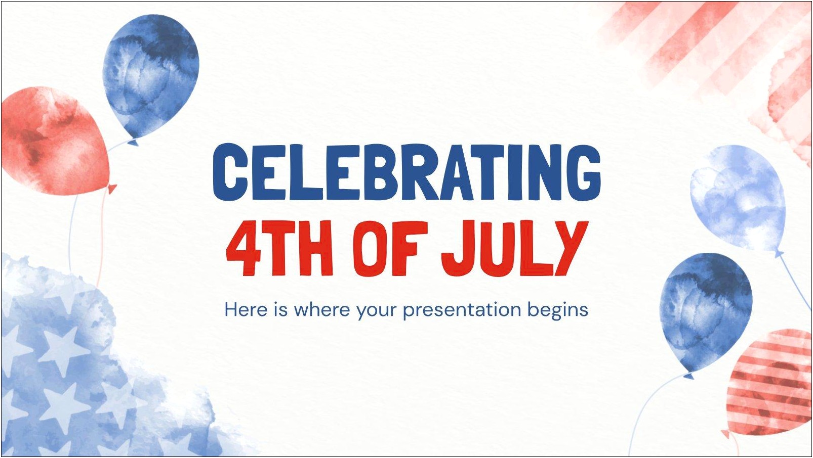 4th Of July Powerpoint Templates Free