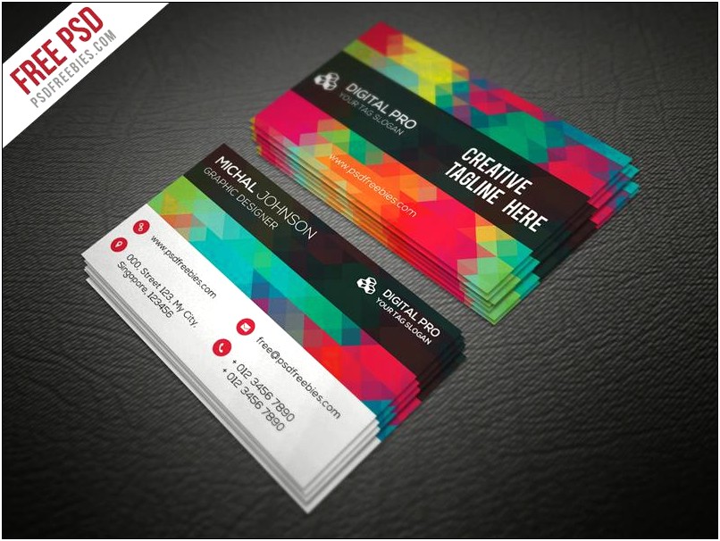 50 Free Photoshop Business Card Templates