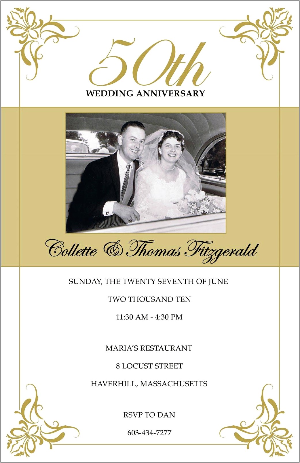 60th Wedding Anniversary Invitations Free Templates