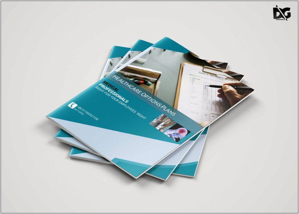 A4 Brochure Templates Psd Free Download