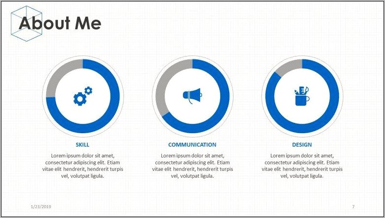 About Me Powerpoint Template Free Download