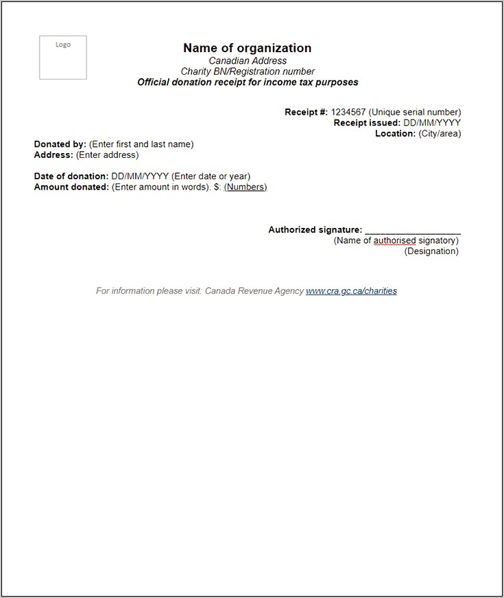 Acknowledgement Receipt Template Word Free Download