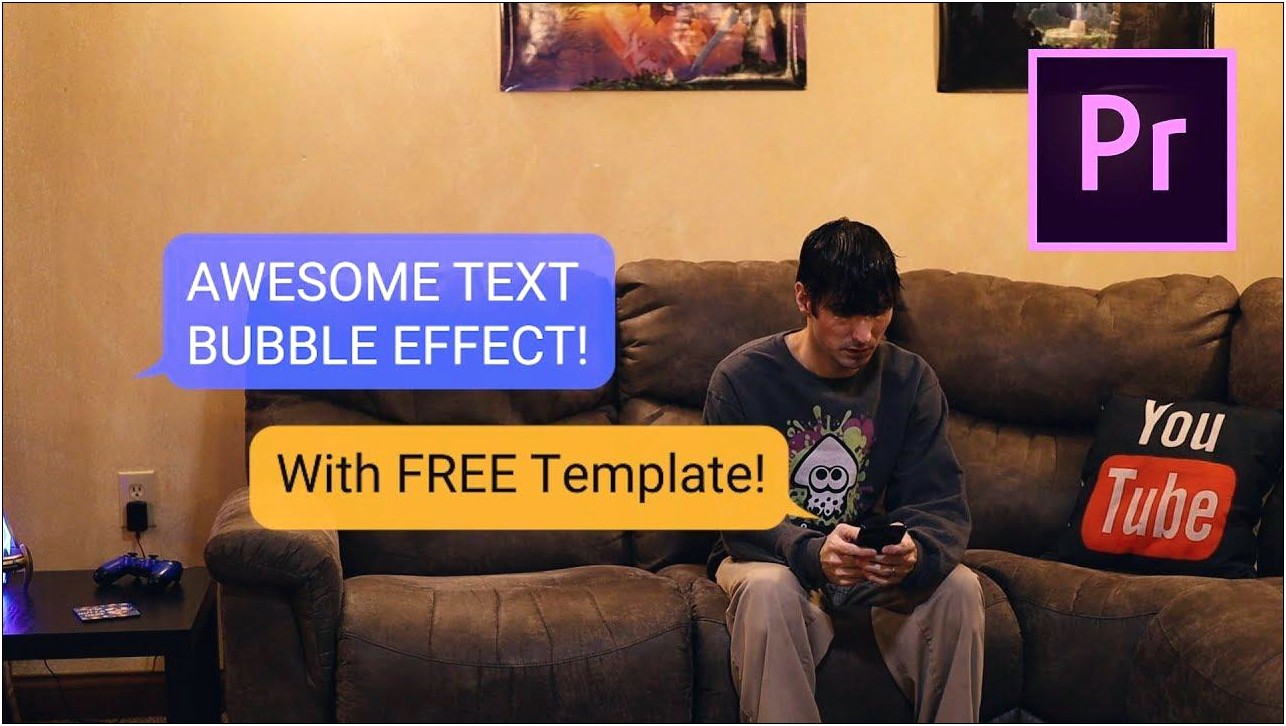 Adobe Premiere Free Templates Text Messages