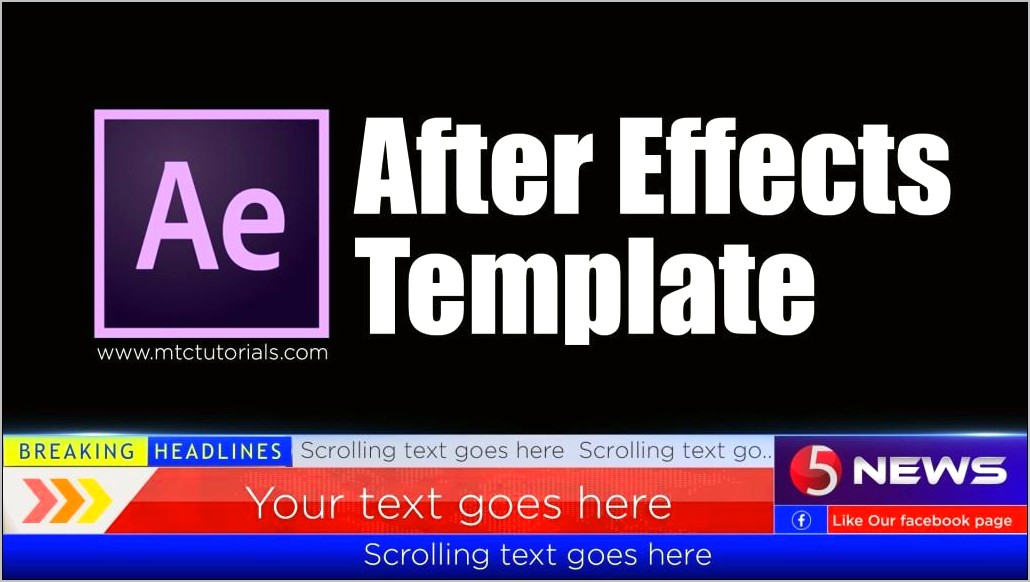 Ae Lower Third Templates Free Download