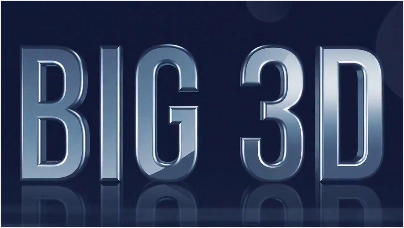 After Effects 3d Type Template Free