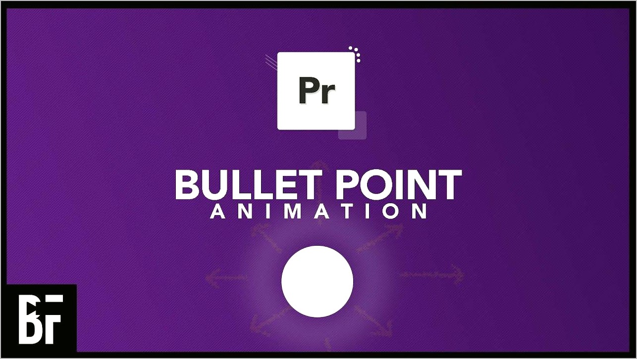 After Effects Bullet Points Template Free