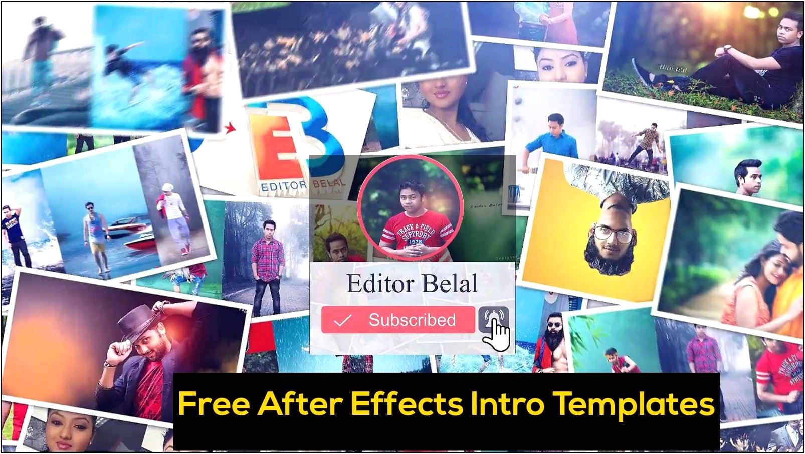 After Effects Collage Template Free Download