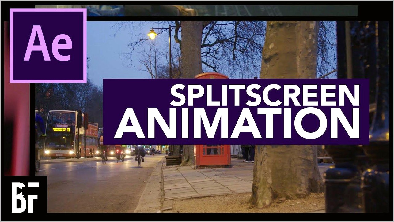 After Effects Split Screen Template Free